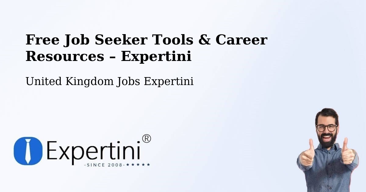 Free Job Seeker Tools & Career Resources – Shadwell - Shadwell, United Kingdom Jobs Expertini